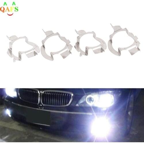 2pcs / lot Clips Kit H7 HID Xenon Bulbs Base Holders Adapters Retainer for VW Bora Car-styling