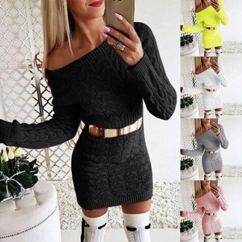 MIARHB Fashionable Knitted Dresses