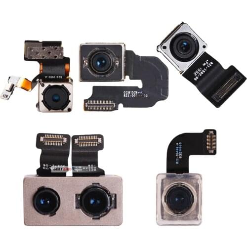 New Back Camera Rear Main Lens For iphone 5 5S 6 6 Plus 6S 6S Plus 7 7 Plus 8 8 Plus X Flex Cable Ribbon Tested OK