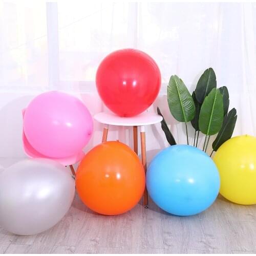 5pcs 18/24inch Big Size Latex Balloons Macaron Giant Balloon Wedding decoration Birthday Party Baby Shower Decor