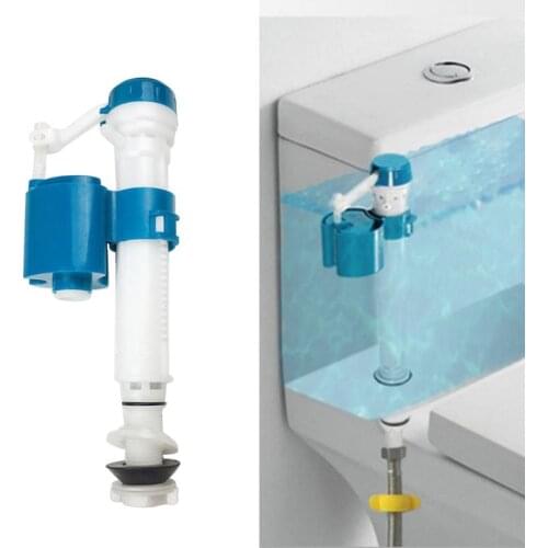 Inlet Valve Bottom Entry Shank Inlet Valve Adjustable Flush Push Button Water Tank Valve Hot