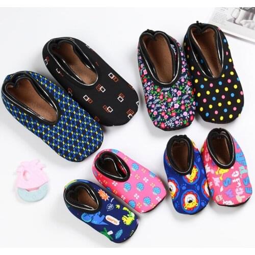 YEAMOLLY Winter Women Soft Warm Anti-Skid Thermal Home Floor Socks Kids Cartoon Non-Slip Thickening Velvet Short Socks New