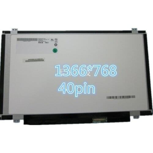 For Lenovo Y470N Y460 Y480 B490S Laptop LCD LED Display Matrix Replacement N140BGE-L41