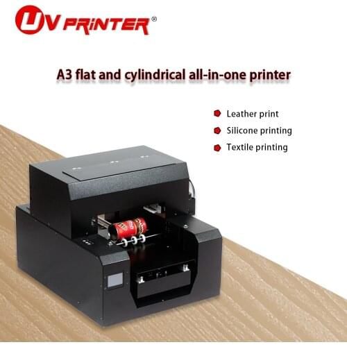 3D embossed DIY pattern colorful printer touch control one-key printing for clothing/business card/glass printing