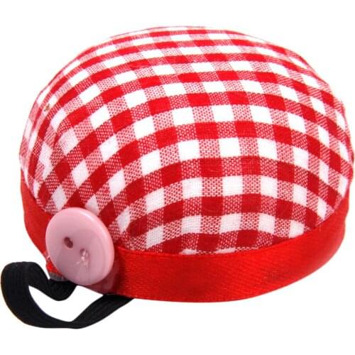 Needles Pin Cushion Storage Holder Pincushion W Wristband Sewing Accessory