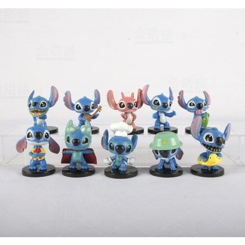 Disney animation star baby 10 pieces of hand-made car decoration accessories suitable for birthday gifts and Christmas gifts