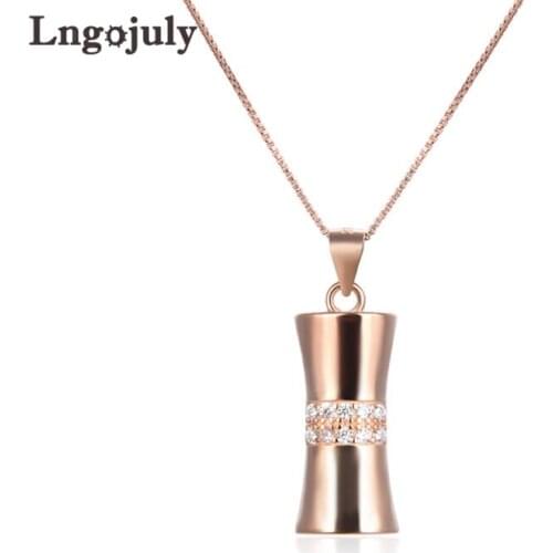 Brand New 925 Sterling Silver Fine Jewelry Pendant Necklaces For Women Bride Romantic Wedding Engagement Silver 925 Jewelry Gift