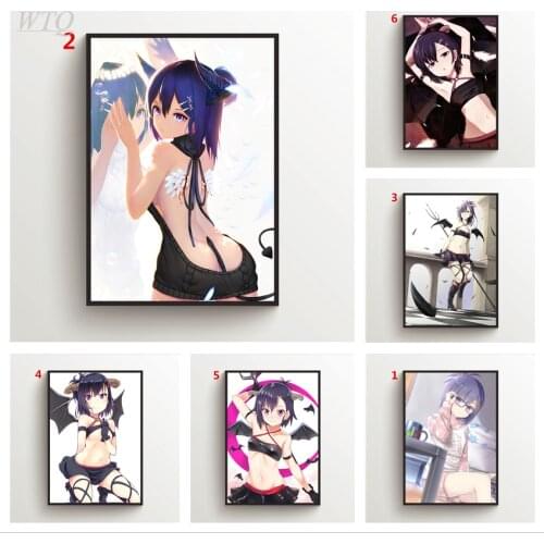 Gabriel DropOut Tsukinose Vignette April Anime Posters Wall Poster Canvas Painting Posters and Prints Wall Art Picture Home Deco