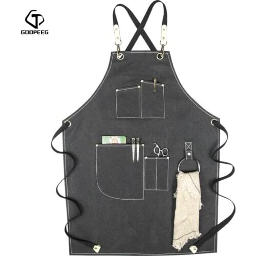 GOOPEEG Waterproof Kitchen Aprons