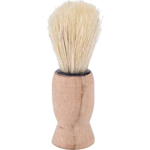 Badger Shaving Brush-Wood Handle- for Razor or Shaving Razor, Badger Brush Hand Crafted Shaving Brush for Men, Hair Salon Tool
