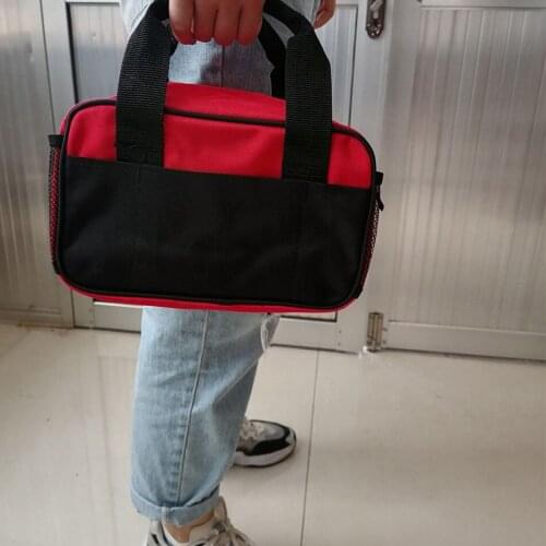 Red Car dent repair tools bag Glue Tabs paintless dent removal kit tool case