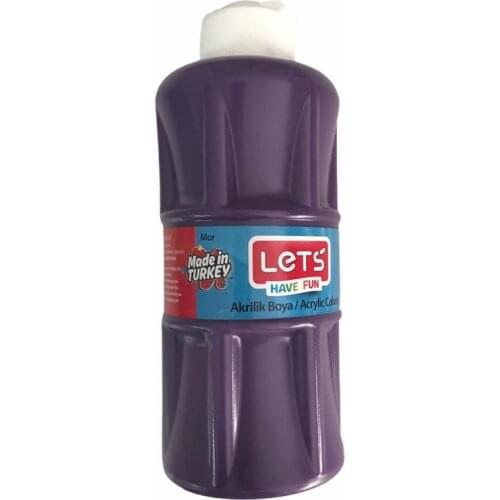 Lets Acrylic Paint Purple 250 Ml