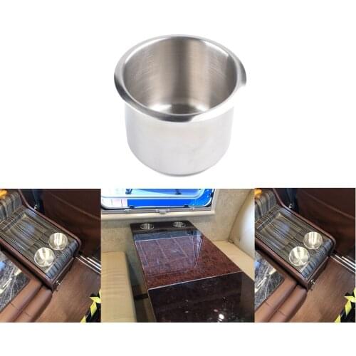 Marine Stainless Steel Cup Drink Holder 90cm Hight Quality Boat Car Truck Camper RV Rust Proof Bottle Holder