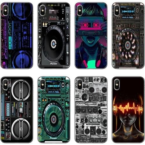 Music DJ Mixer Accessories Phone Case For Huawei P20 P30 P40 Pro P10 P9 Lite Y5 Y6 Y7 Y9 P Smart Plus 2018 2019