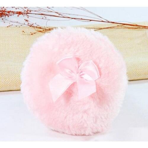 Powder Bowknot Make Up Body Talcum Baby Large Puff Soft Beauty