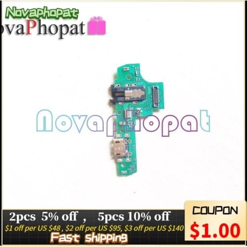 Novaphopat For Samsung A10S A107 USB Dock Charging Charger Port Connector Flex Cable Replacement + Tracking