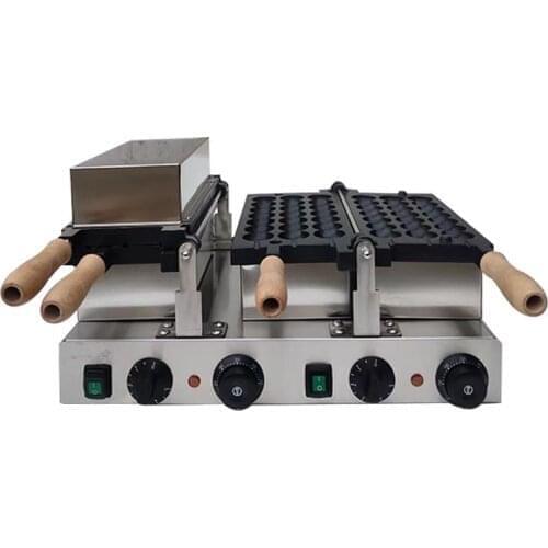 Wholesale Snack Food Machines double electric rotary Takoyaki Pan Takoyaki Grill Waffle Ball Maker