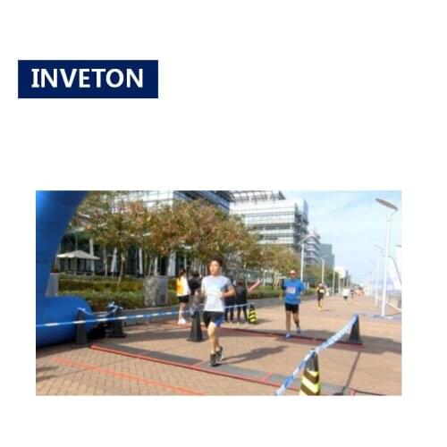 Rfid race timing system with UHF fixed reader connect with UHF mat antennas free software working with timing chip tag