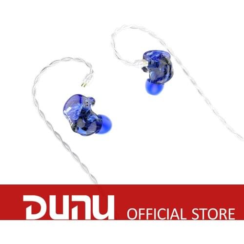 DUNU Studio series SA3/ 3D printed shell ergonomics/ three balance armature drivers/silver-plated copper cable