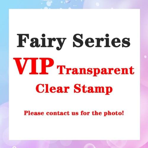 Fairy Series NEW Transparent Clear Stamps Seal For DIY Scrapbooking/Bullet Journal Craft Rubber Stamp Photo Album Card Making