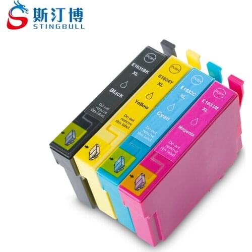 Compatible T1631-T1634 Ink Cartridge For Epson WorkForce WF-2010W 2510WF 2520NF 2530WF 2540WF 2630WF 2650DWF 2660DWF