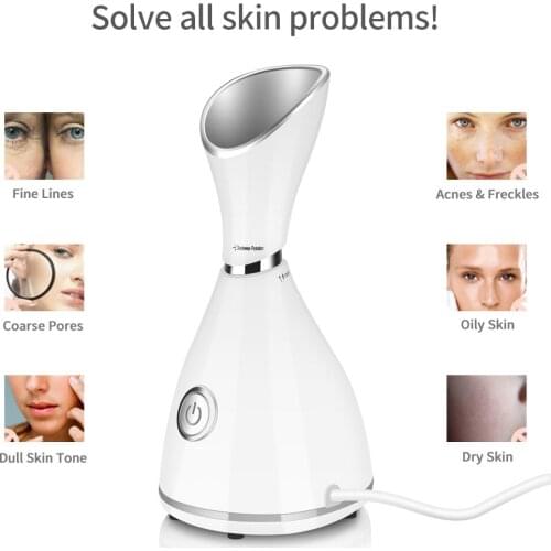 Facial Moisturizing Steamer Deep Cleaning Machine Beauty Face Steaming Device Mist Steam Sprayer Machine Skin Care Tools