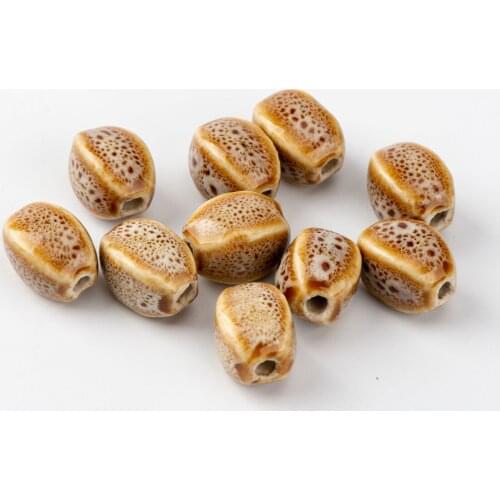 13# 20pcs Rhombus Shape Porcelain Bead For Jewelry Making Yoga Beading Jewlery&Accessories Ceramics Beads #A528C