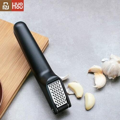 NEW youpin HUOHOU Kitchen Garlic Presser Manual Garlic Crusher Kitchen Tool Micer Cutter Squeeze Tool Fruit & Vegetable