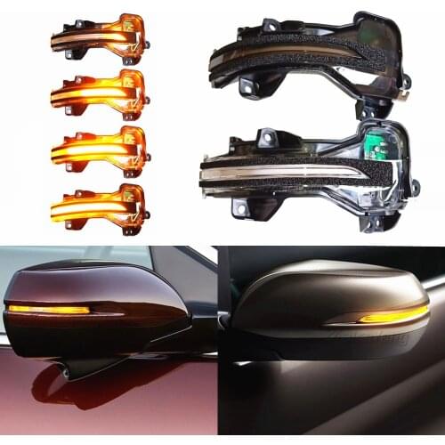 Dynamic LED Turn Signal Light For Honda Accord 9 2014 2015 2016 Side Wing Rearview Mirror Indicator Sequential Blinker Lamp