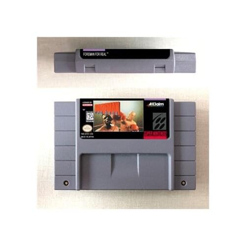 Foreman for Real - Action Game Card US Version English Language