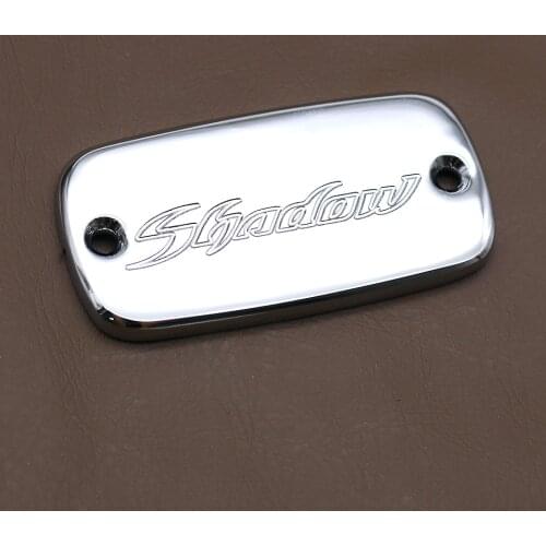 Front Billet Brake Master Cylinder Fluid Reservoir Cover For Honda Shadow 600 1991-2011 750 1998-2011 Oil Cap 1100 1997-2011