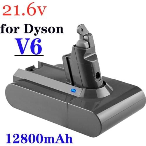 21.6V 12800mAh Li-ion Battery for Dyson V6 DC58 Animal DC59 Multi floor DC61 DC62 DC74 SV07 SV03 SV09 Vacuum Cleaner Battery