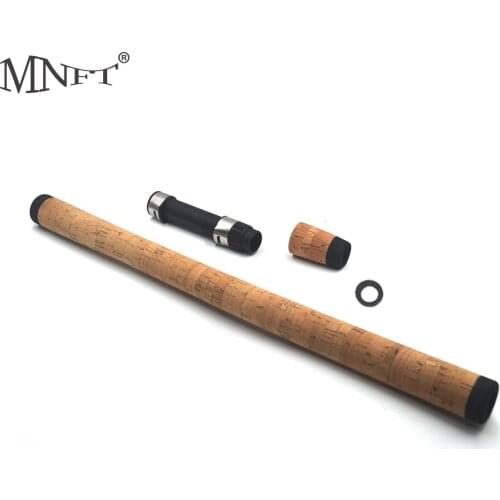 MNFT 1Set Lengthened Soft EVA Cork Grip And Plastic Reel Seat Fishing Accessories Use To DIY Fish Rod Building and Repair Tools