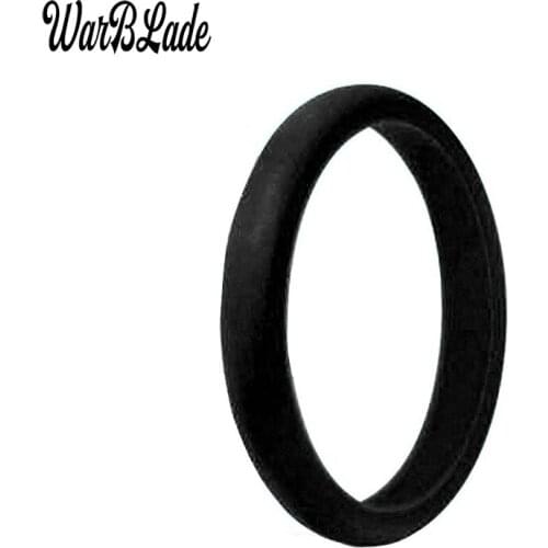 New 2.7mm Food Grade FDA Silicone Ring For Women Wedding Rings 4-10 Size Hypoallergenic Crossfit Flexible Rubber Finger Ring