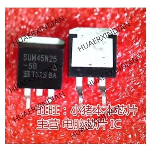 New original SUM45N25-58 SUM45N25 TO263 3 High Quality