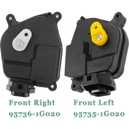 Free Shipping Front Left And Right Door Lock Actuator 95736-1G020 95735-1G020 For Hyundai Accent 2006-2011 Kia Rio Rio5 1.6L