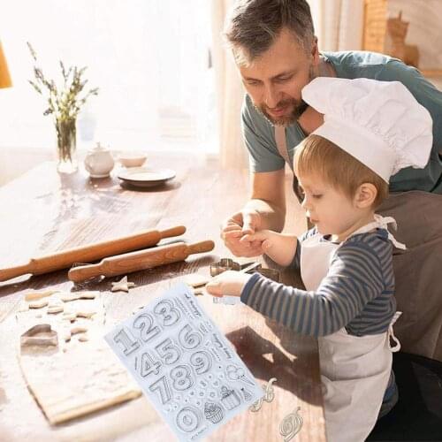 Number Transparent Clear Silicone Stamp/Seal For DIY stamp Decorative clear album sheets scrapbooking/photo N4C3