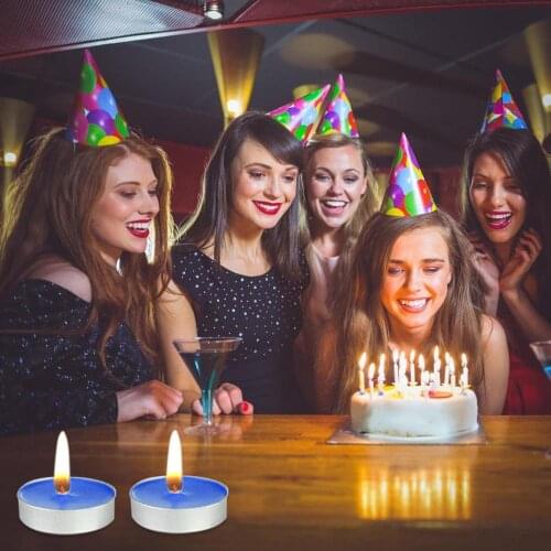 10pcs/set Romantic Aromatherapy Decorative Candle Tealight Smokeless Oil Candles For Valentines Day Wedding Birthday Decoration