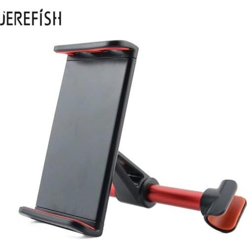 JEREFISH Universal Holder 360 Degree Rotation Adjustable Back Seat Stand For Mobile Phone Pad Mini Tablet Car Rear Pillow