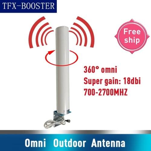 TFX-BOOSTER 18dbi 360° omni External Antenna 2G GSM 3G WCDMA 4G LTE Mobile Phone Cellphone All band Antenna For Signal Booster