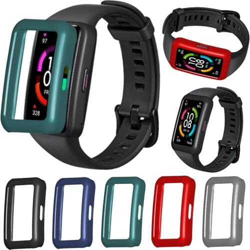 Hard PC Protector Case Cover For Huawei Honor Band 6 Smart Watch Protection Shell Frame Accessories