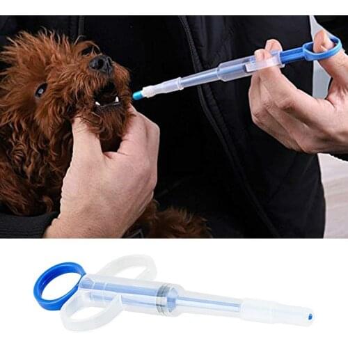 Pet Dog Cat Puppy Pills Dispenser Feeding Kit Given Medicine Control Rods Home Universal Pet Medicine Feeder 1PC