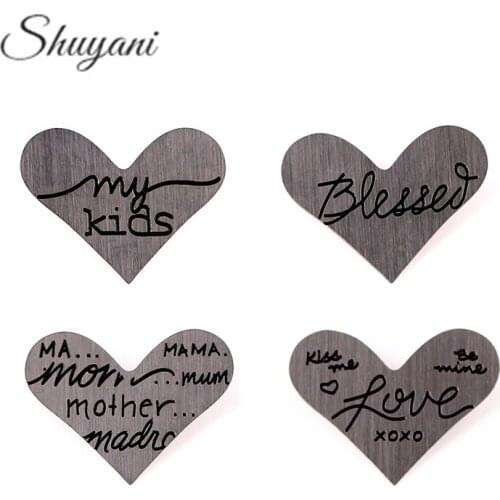 20pcs 5 Styles Mix Heart Shape Stainless Steel Floating Plates Window Plates For 30mm Heart Glass Living Memory Locket