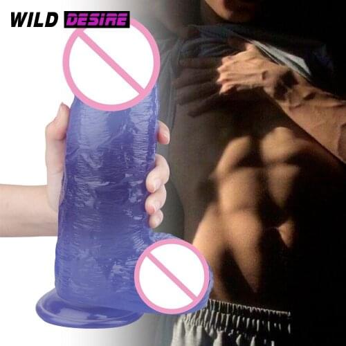 2020 24CM Huge Dildo Super Big Penis Stallion For Women Female Masturbation Device Realistic Anal Dildo Sex Toys Products Falos