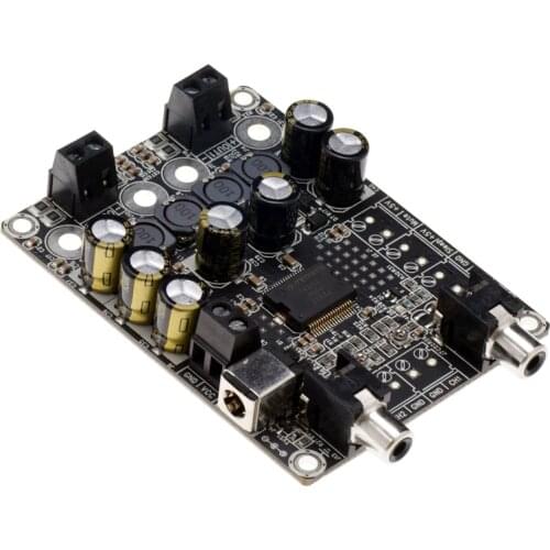 SURE 15W dual channel TA2024 stereo class D low power amplifier board, Input Sensitivity(RMS): 4Ω, 15W, 1KHz, Bandwidth ±3dB