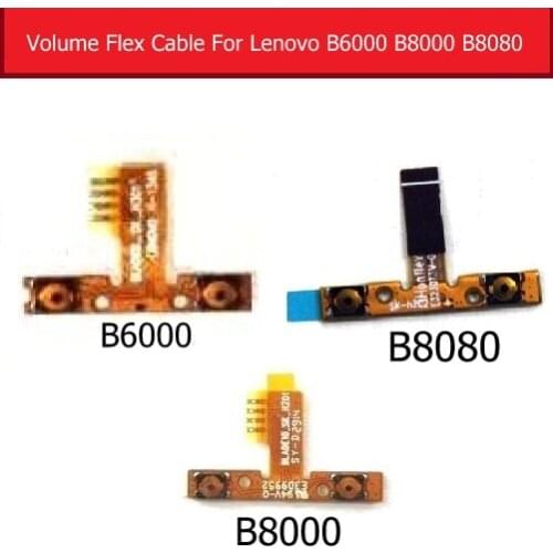 Genuine Volume Button Flex Cable For Lenovo Yoga 8 10 B6000 b8000 b8080 Audio Control Side key switch Button Flex cable parts
