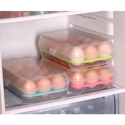 Refrigerator Food Storage Box Kitchen Accessories Organizer Fresh Box Dumplings Vegetable Egg Holder Stackable Kitchen Tools