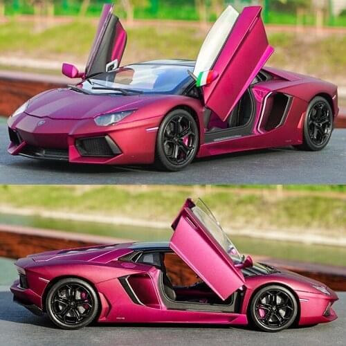 Diecast 1:18 Scale Metal LP700-4 Alloy Sports Super Car Model Die-cast Alloy Toy Souvenir Kids Children Collection Gifts Display