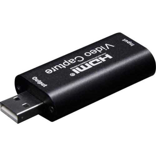 USB2.0 Mini Video Capture Card Video HDMI Capture Grabber Video Record Box for PC Game DVD HD Camera Live Streaming Capture Card