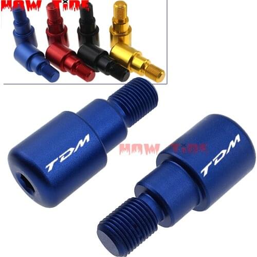CNC Motorcycle Handlebar Ends Grips Slider for Yamaha TDM 850 TDM850 TDM900 900 1991-1999 Motorbike Handler Bar